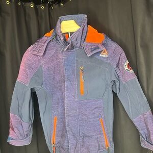 Reebok Vibrant Purple and Orange Jacket